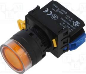 IDEC Switch: push-button; 22mm; Stabl.pos: