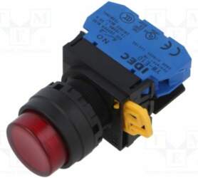 IDEC Switch: push-button; 22mm; Stabl.pos: