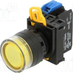 IDEC Switch: push-button; 22mm; Stabl.pos: