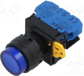 IDEC Switch: push-button; 22mm; Stabl.pos: