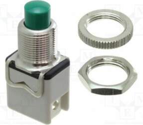 IDEC Switch: push-button; ON-(ON); Illumin: none