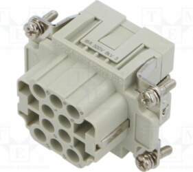 ILME Connector: HDC; contact insert; female