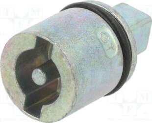 Insert for lock; cast zinc; 27mm