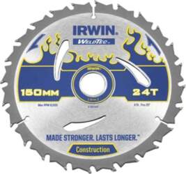 IRWIN Griešanas ripa WT CSB 150MM/24T