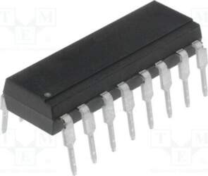 ISOCOM Optocoupler; THT; Ch: 4; OUT: