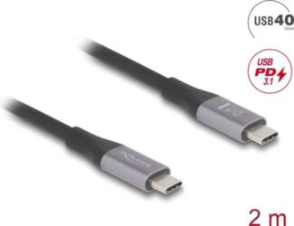 Kabelis USB 40Gbps, TypeC, M /