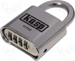 KASP Padlock; shackle,combination code; Protection: