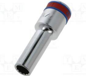 KING TONY Socket: 12-angles; socket spanner