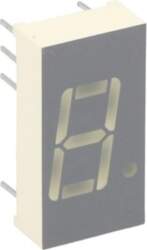 KINGBRIGHT ELECTRONIC Display: LED; 7-segment; 10