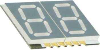 KINGBRIGHT ELECTRONIC Display: LED; 7-segment; 14