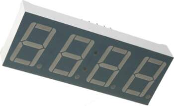 KINGBRIGHT ELECTRONIC Display: LED; 7-segment; 14mm