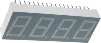 KINGBRIGHT ELECTRONIC Display: LED; 7-segment; 14mm
