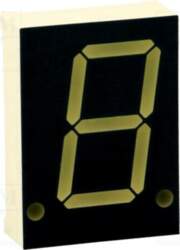 KINGBRIGHT ELECTRONIC Display: LED; 7-segment; 20