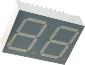 KINGBRIGHT ELECTRONIC Display: LED; 7-segment; 20mm