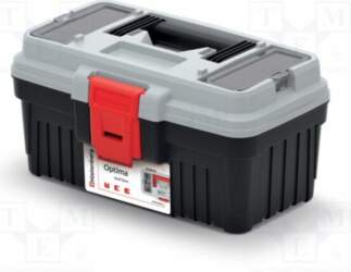 KISTENBERG Chest; tool case; black-grey; polymer