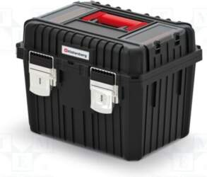 KISTENBERG Chest; tool case; black; polymer