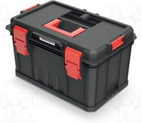 KISTENBERG Chest; tool case; black; polymer