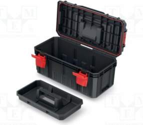 KISTENBERG Chest; tool case; black; polymer