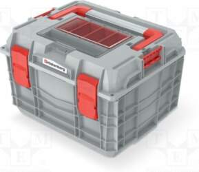 KISTENBERG Chest; tool case; grey; polymer