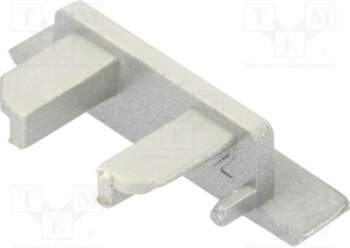 KLUŚ Cap for LED profiles; metallized