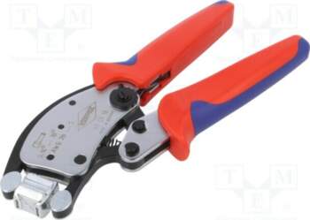 KNIPEX Tool: for crimping; insulated solder