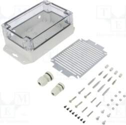KRADEX Enclosure: for computer; light grey