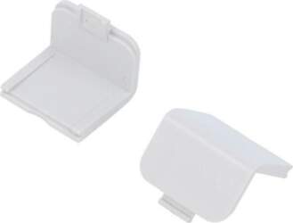 KRADEX Stopper; ABS; light grey; 10pcs