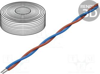 L-type compensating lead; Insulation: PVC; Cores: