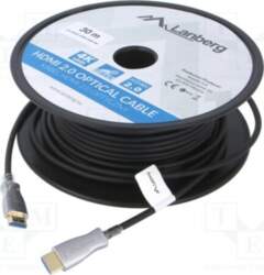 LANBERG Cable; HDMI plug,both sides
