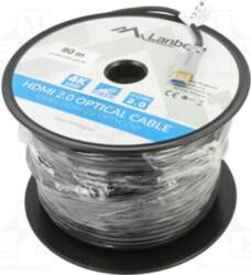 LANBERG Cable; HDMI plug,both sides