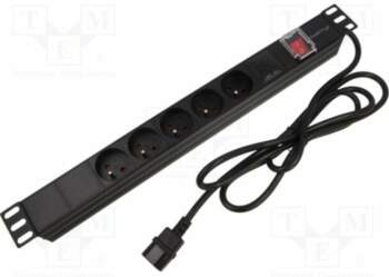 LANBERG Plug socket strip: protective; Sockets: