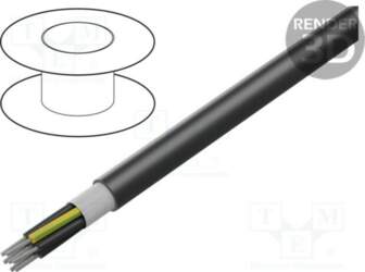 LAPP Wire: control cable; 7G1mm2; elastomer