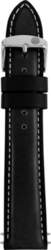 Leather strap Zeppelin, black 20 mm