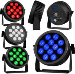 LIGHT4ME CREE ALU QUAD PAR 12