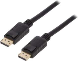 LOGILINK Cable; DisplayPort plug,both sides