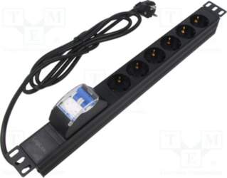 LOGILINK Plug socket strip: supply; Sockets:
