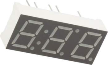 LUCKY LIGHT Display: LED; 7-segment; 10mm