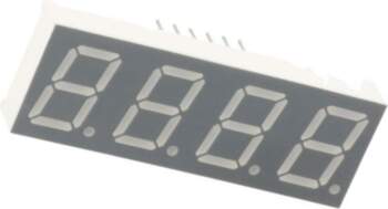 LUCKY LIGHT Display: LED; 7-segment; 13