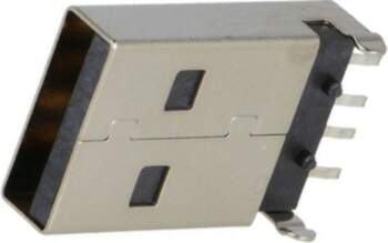 LUMBERG Connector: USB A; plug; on