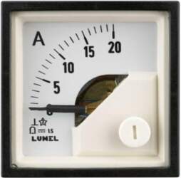 LUMEL Voltmeter; on panel; VDC: 0÷1