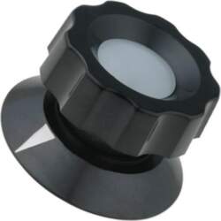 MENTOR Knob; with pointer; bakelite; Øshaft: