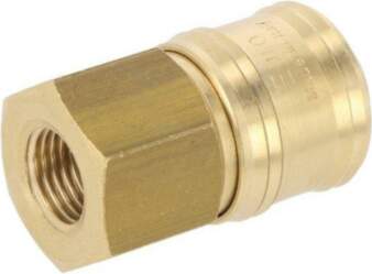 METABO Quick connection coupling EURO; brass
