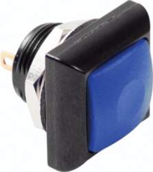 MINI SQUARE METAL PUSH BUTTON WITH