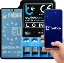 Moduļa relejs switchbox v3 Blebox |