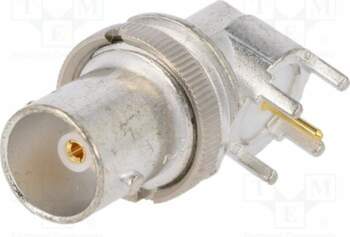 MOLEX Connector: BNC; socket; female; angled