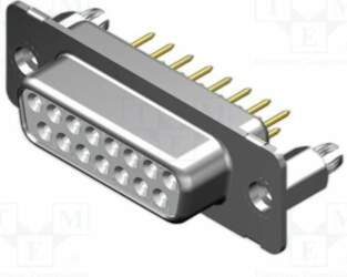 MOLEX Connector: D-Sub; PIN: 50; socket