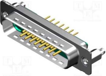 MOLEX Connector: D-Sub; plug; on PCBs