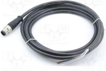 MOLEX Connector: M12; socket; PIN: 5