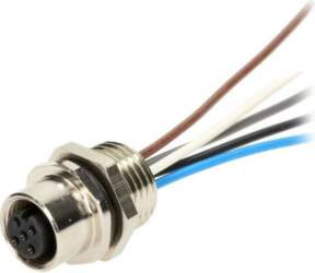 MOLEX Connector: M12; socket; PIN: 5