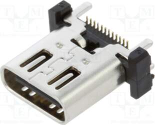 MOLEX Connector: USB C; socket; on